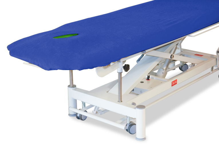Frotteeüberzug für Massageliegen mit Nasenschlitz 205 x 70 cm