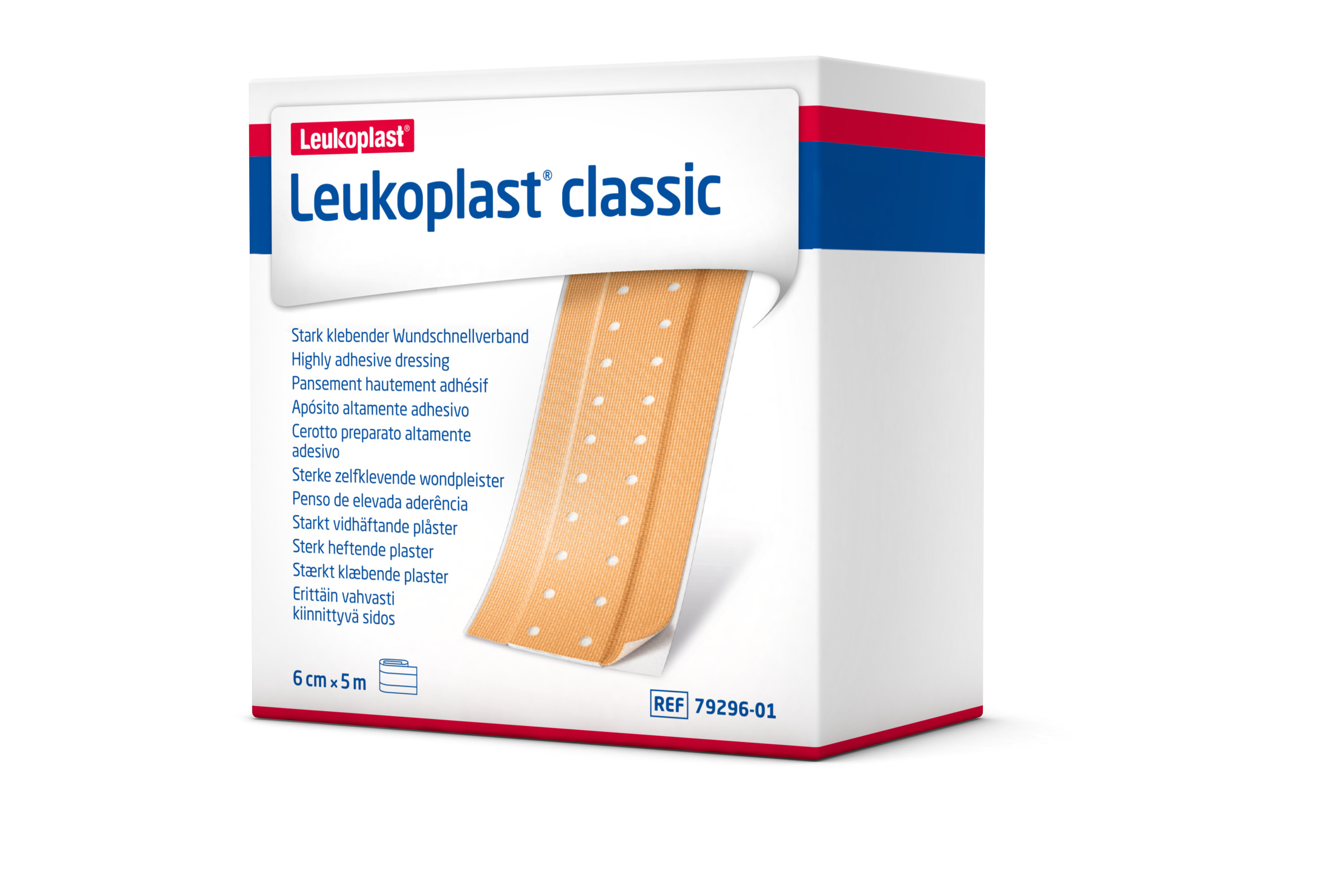 Leukoplast® Classic, 6 cm x 5 m, beige