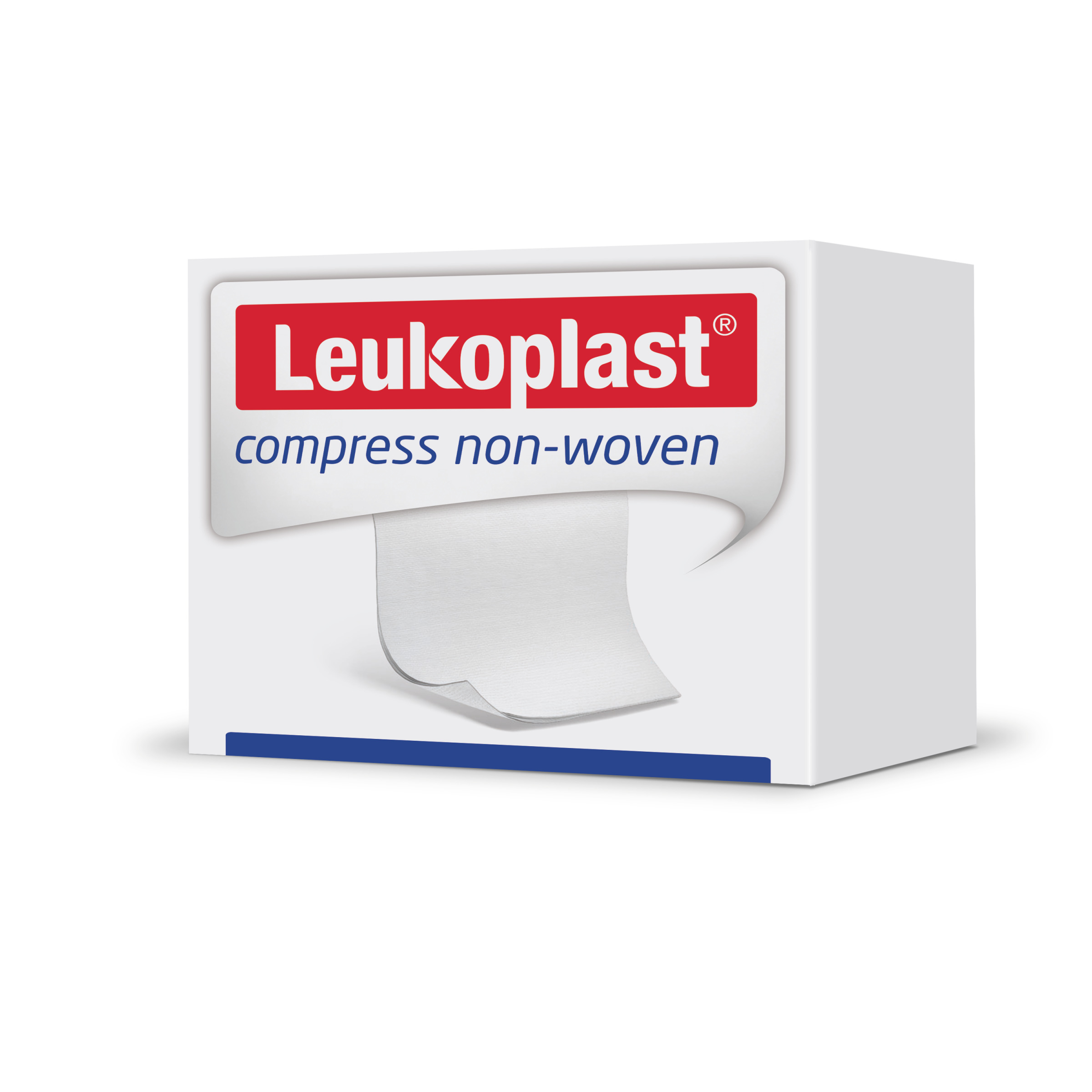 Leukoplast® compress non-woven, Vlieskompressen unsteril, 5 cm x 5 cm, 100 Stück